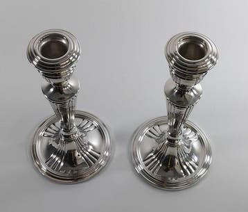 Montejo - Kaarsenhouder (2) - .916 (88 Zolotniki) zilver
