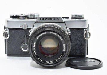 Olympus OM-1 + F.Zuiko Auto-S 1.8/50mm | Analoge camera, Nieuw