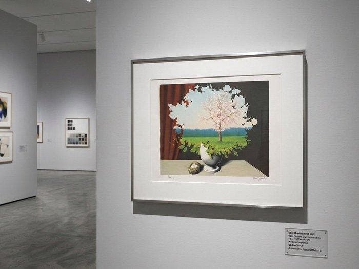 René Magritte (1898-1967) - Le Plagiat, Antiquités & Art, Antiquités | Autres Antiquités