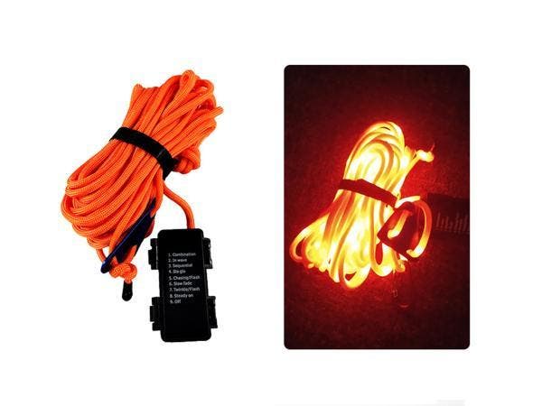 Veiling - Scheerlijn met verlichting, Caravans en Kamperen, Kampeeraccessoires, Nieuw