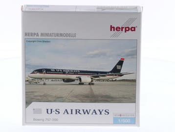Schaal 1:500 Herpa 513173 Boeing 757-200 U.S Airways Reg...., Ophalen of Verzenden