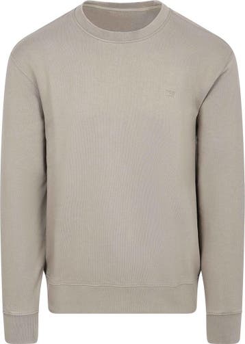 Levis Sweater Logo Taupe maat Maat 52/54 (L) Heren, Maat 52/54 (L), Levi's, Verzenden, Nieuw