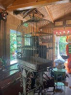 Style antique Cage à oiseaux - Métal