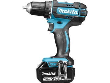 Makita DDF482RTJ - Boormachine - 2x 5.0Ah accus - 18V, Verzenden, Zo goed als nieuw