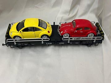 LGB G - 43590 - Ensemble de wagons de passagers pour trains, Hobby en Vrije tijd, Modeltreinen | Overige schalen, Nieuw