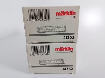 Märklin H0 - 41352/41362 - Train miniature (2) - 2 x