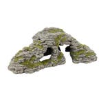 Licht stenen grot met mos OS-909 - aquarium decoratie, Dieren en Toebehoren, Ophalen of Verzenden, Nieuw