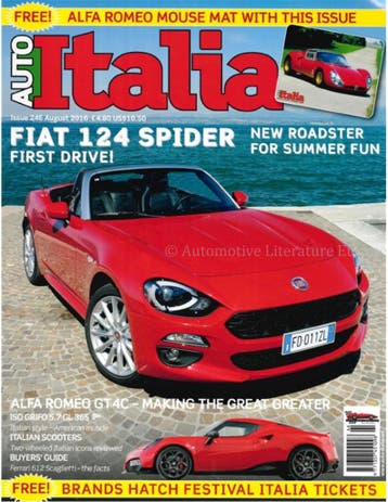 2016 AUTO ITALIA MAGAZINE 246 ENGELS