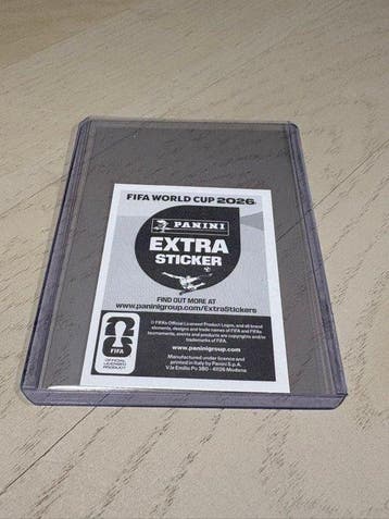 2026 Panini WK 2026 Panini Extra Stickers Gold edition, Verzamelen, Nieuw