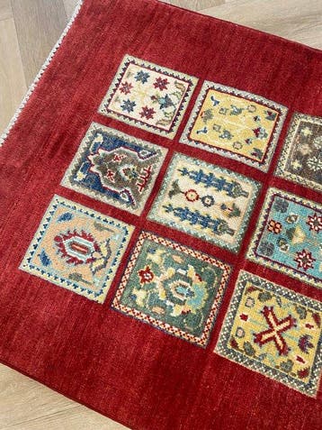 Art afghan - inutilisé - Tapis - 125 cm - 79 cm, Nieuw