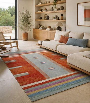 Kilim NimRuz - Vloerkleed - 240 cm - 170 cm, Huis en Inrichting, Nieuw
