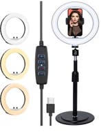 2dekans | LURK ringlicht studioset 8 inch met verstelbaar, Ophalen of Verzenden