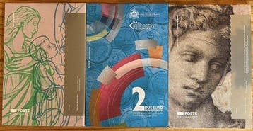 San Marino. 2 Euro 2012/2025 (3 stuks) (Zonder minimumprijs)