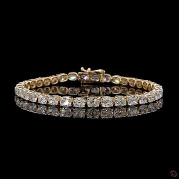 Armband - 18 karaat Geel goud - 8.48ct. tw. Diamant, Nieuw