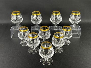 Driburg Kristall - Drinkset (10) - goudrand - Kristal -