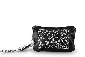 Kipling Portemonnees Zwart, Handtassen en Accessoires, Verzenden, Zo goed als nieuw, Zwart