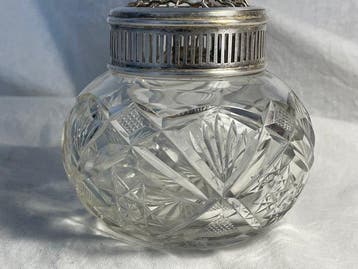No Reserve Price- - Bloempot - Pique Fleurs - Kristal,