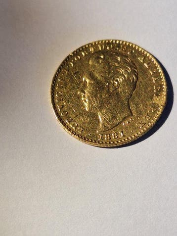 Portugal. D. Luis I (1861-1889). 2000 Reis 1881