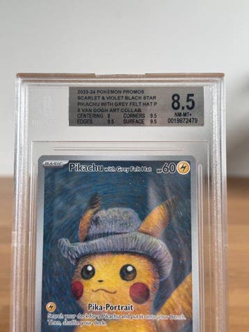 Pokémon - 1 Graded card - Pikachu with Grey Felt Hat Carte, Nieuw