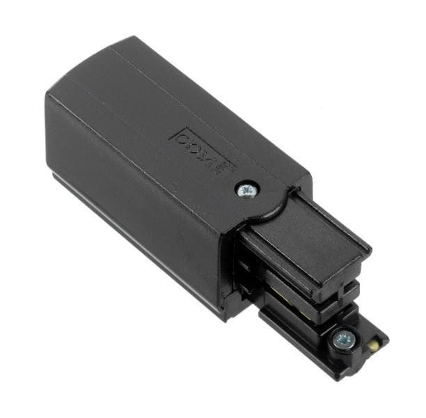 Global 3-Fase-Rail eind voeding zwart, Maison & Meubles, Lampes | Plafonniers, Envoi