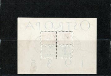 Empire allemand 1935 - Bloc dOstropa - Empire allemand, Gestempeld