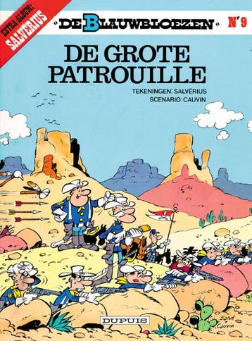 Grote patrouille / De Blauwbloezen / 9 9789031404520 Cauvin, Boeken, Verzenden, Gelezen, Cauvin