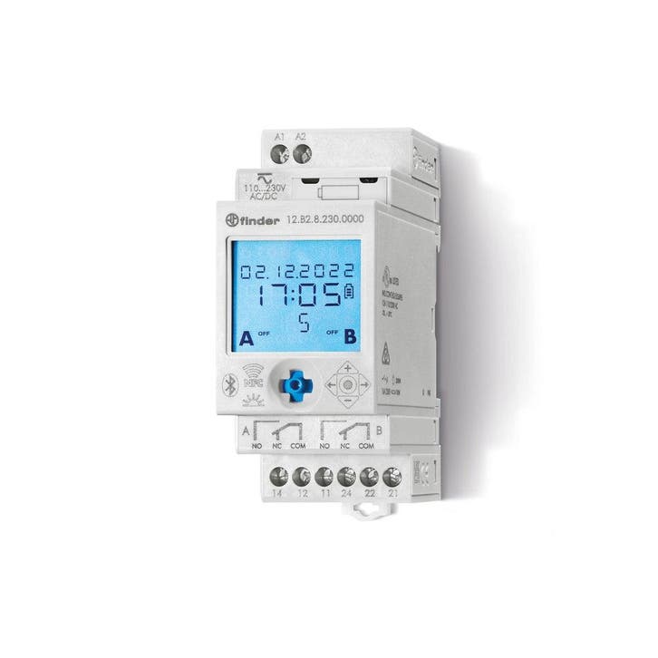 Finder Interrupteur Astro Annuel 16A Avec Bluetooth GPS -, Doe-het-zelf en Bouw, Elektriciteit en Kabels, Verzenden