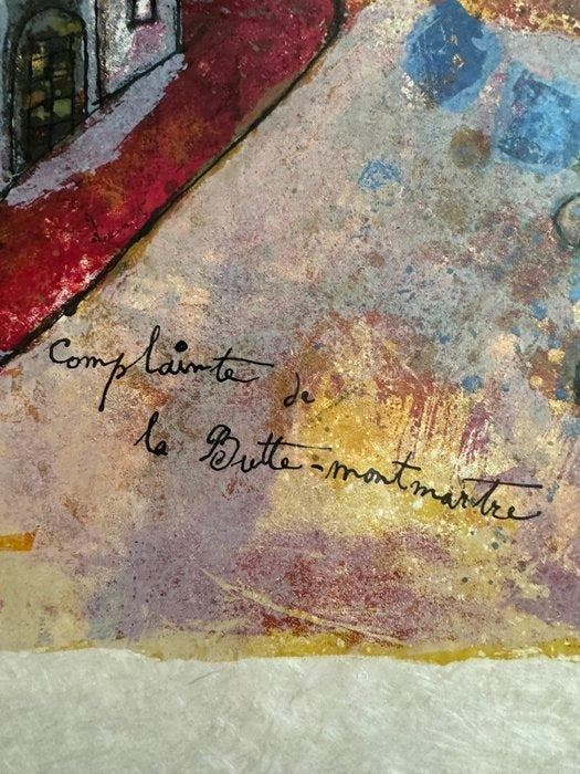 Théo Tobiasse (1927-2012) - La complainte de la Butte, Antiek en Kunst, Antiek | Overige Antiek