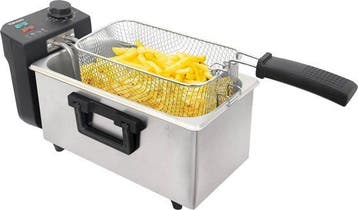 2dekans | Tomado TDF3000S - Frituurpan – 3 liter inhoud -, Ophalen of Verzenden, Nieuw