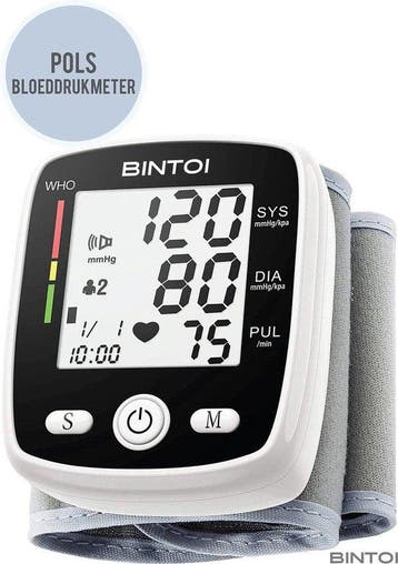 2dekans | Bintoi® BXE100 - Bloeddrukmeter Pols -, Diversen, Verpleegmiddelen, Ophalen of Verzenden, Nieuw