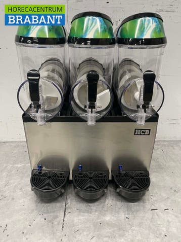 Machine à granité HCB, 3 x 12 litres, 230 V, pour la, Verzenden