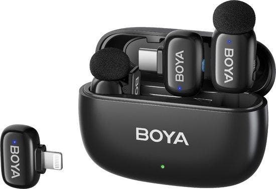 Boya MINI 12 | 2.4 GHz Ultra-Mini Wireless Microphone | 2..., Muziek en Instrumenten, Microfoons, Nieuw, Verzenden