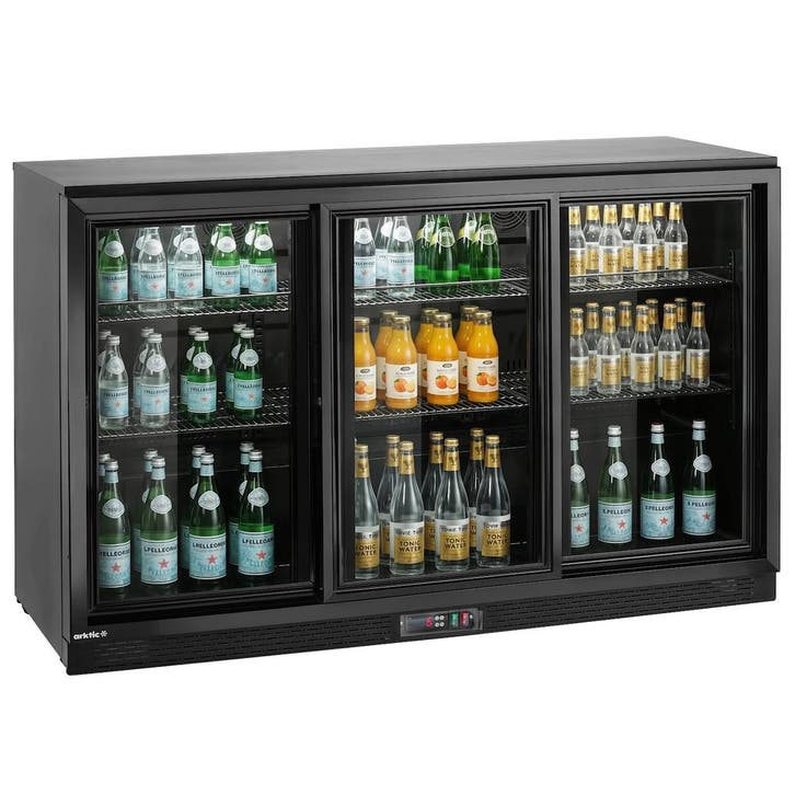 Barkoelkast | 323L | Zwart | 0°C/+10°C | Statisch +, Zakelijke goederen, Horeca | Keukenapparatuur, Nieuw in verpakking, Verzenden