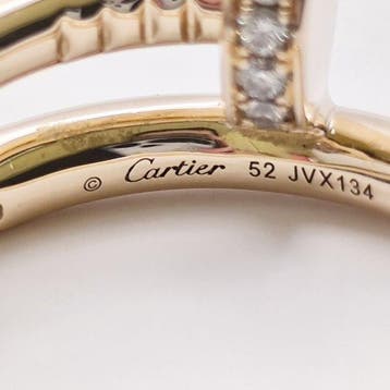 Cartier - Ring - 18 karaat Geel goud - maar een spijker, Nieuw