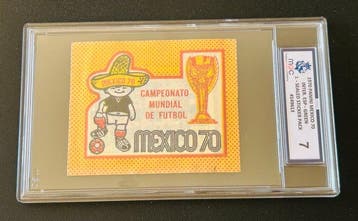 1970 Panini World Cup Pele, Beckenbauer, Puskas, Bobby