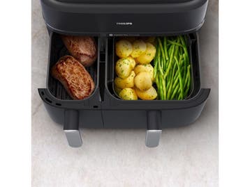 Philips 5000 series - Dubbele airfryer - 9L 2750W NA555/00, Verzenden