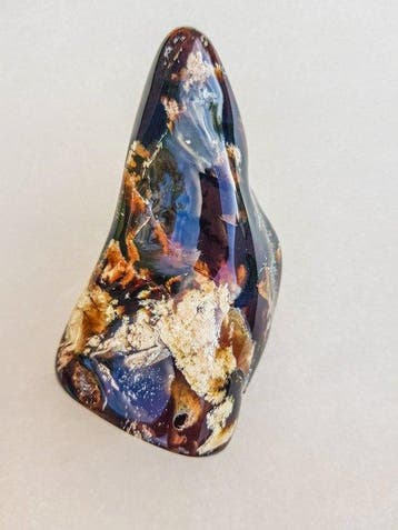 Amber - Barnsteen - HQ Freeform - 10 cm - 5.5 cm (Zonder