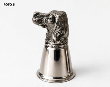 Gucci - Drinkset - Verzilverd, Metaal - Twee Sirrup cups