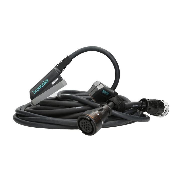Broncolor AC 20-pin Light Extension Cable 5m For Move Pack, TV, Hi-fi & Vidéo, Photo | Studio photo & Accessoires, Enlèvement ou Envoi