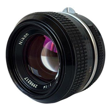 Nikon NIKKOR 50mm 1:1.4 Prime lens, Nieuw