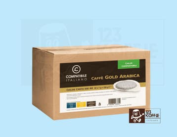 Compatibile Italiano Caffè Gold Arabica ESE 44 mm Pads 50 x, Verzenden