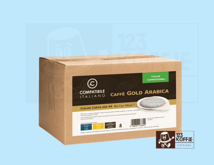 Compatibile Italiano Caffè Gold Arabica ESE 44 mm Pads 50 x, Electroménager, Accessoires de machine à café, Envoi