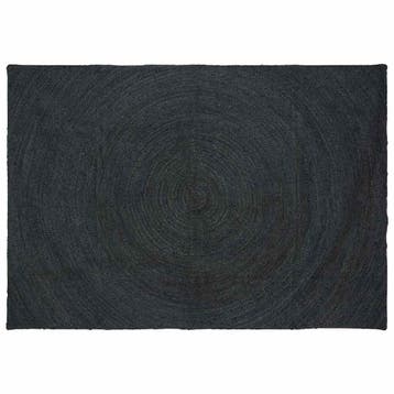 vidaXL Vloerkleden Donkergrijs 240 x 340 cm Jute, Verzenden, Nieuw