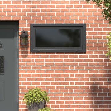 vidaXL Kelderraam RISOR 110 x 60 cm PVC en Glas, Doe-het-zelf en Bouw, Verzenden, Nieuw