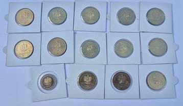 Polen. Lot of 300+ coins, various metals and denominations