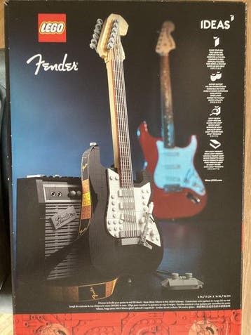 Lego Set - 21329 - Ideas (CUUSOO) - Fender Stratocaster, Nieuw