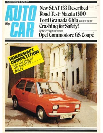 1974 AUTOCAR MAGAZINE 4052 ENGELS, Nieuw