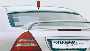 Rieger achterraamspoiler | C-Klasse (W203): 05.00- - Sedan |, Auto diversen, Tuning en Styling, Verzenden