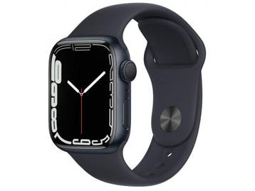 Apple Watch Series 7 - 41mm - Aluminium - Midnight - GPS, Bijoux, Sacs & Beauté, Montres connectées, Verzenden
