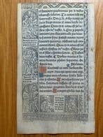 Paris, Antoine Verard - Printed Book of Hours on Vellum